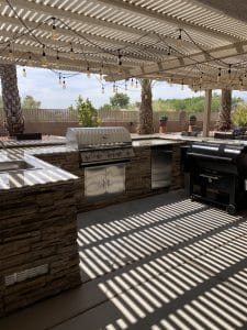 outdoor kitchen | AT Southern Design Co
